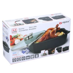 Alpina Braadslee 5.5L 39.5x22.5x10.8c -Keukengerei Winkel 102 6918 3