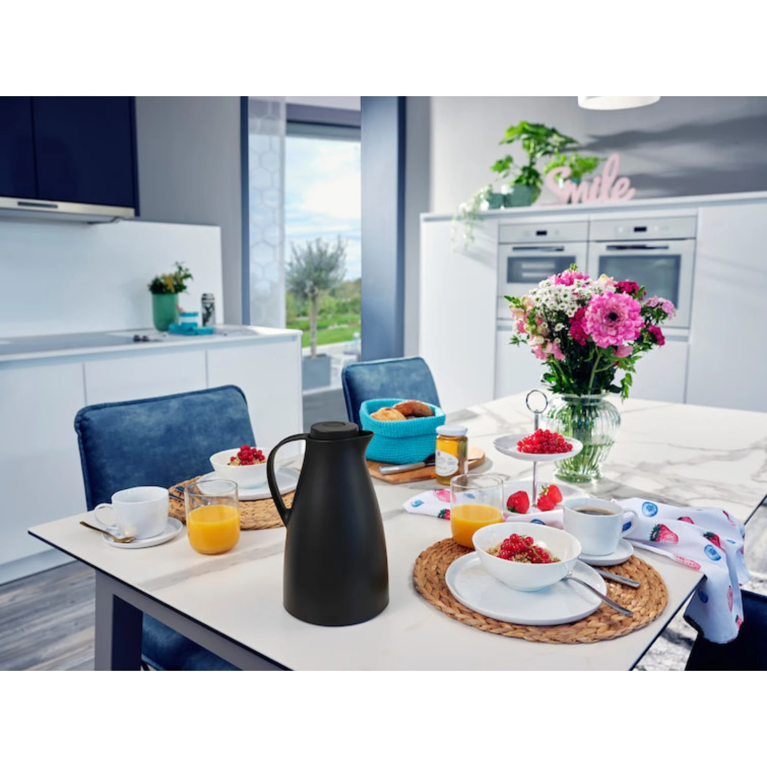 Leifheit Harmonic Isoleerkan 1.0 L Zwart 6 Leifheit Harmonic Isoleerkan 1.0 L Zwart - Afbeelding 4