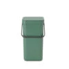 Brabantia Sort & Go Afvalemmer 12 L Fir Groen 1 Brabantia Sort & Go Afvalemmer 12 L Fir Groen -Keukengerei Winkel 102 9803 1