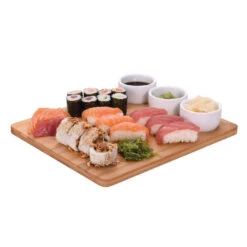 Sushiset Bamboe Porselein 4-delig -Keukengerei Winkel 104 0630 5 1
