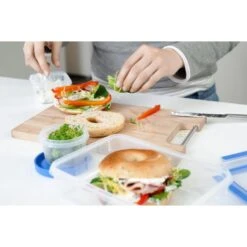 Tefal Fresh Vershouddoos 100% Lekvrij - Inhoud0,2L - Vierkant 8 Tefal Fresh Vershouddoos 100% Lekvrij - Inhoud0,2L - Vierkant -Keukengerei Winkel 104 1612 3 1