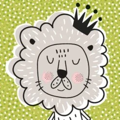 Servetten Playful Lion King 33x33 Cm