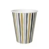 Bekers Stripes Black & Gold 24 Cl 10 Stuks -Keukengerei Winkel 105 1226 1