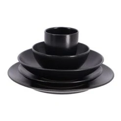 Merkloos Bord 21,5 Cm Black Moon -Keukengerei Winkel 105 3548 3 1