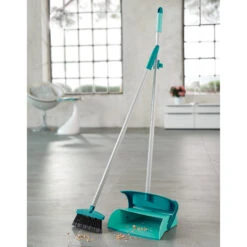 Leifheit Stoffer En Gesloten Blik Met LangeSteel (Mariaset) -Keukengerei Winkel 110 1405 3 1 1