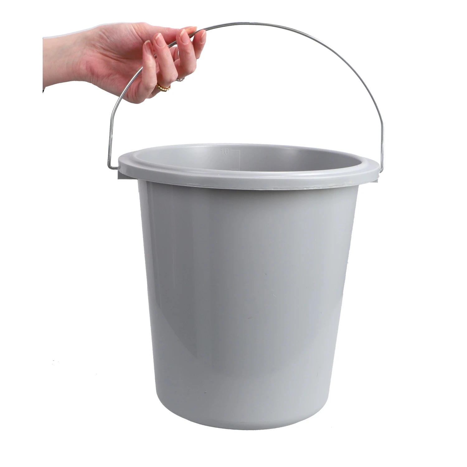 Curver Emmer 10 Liter Lichtgrijs 5 Curver Emmer 10 Liter Lichtgrijs - Afbeelding 3