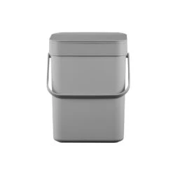 Eko Puro II Afvalemmer 5 Liter Grijs -Keukengerei Winkel 141 1805 3 1