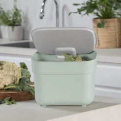 Curver Ready To Collect Gft 5l Groen/grijs -Keukengerei Winkel 141 1948 5 1