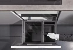 Blanco Flexon II - Afvalsorteersysteem, Met Scheidingswand, Inhoud 32 L 521468 -Keukengerei Winkel 1c11a319af044c00ebbdea34