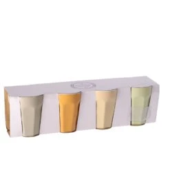 Bekerset Porselein 250 Ml 4 Stuks