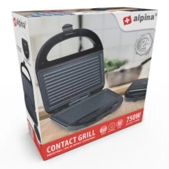 Alpina Contactgrill 750W -Keukengerei Winkel 209 6779 1