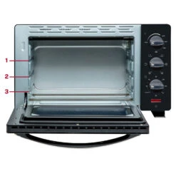 Inventum Oven OV207B 20 L 1380W Zwart -Keukengerei Winkel 210 2270 6 1 1