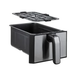 Inventum Hetelucht Friteuse Dubbel 2x 4 L Rvs/ Zwart 1700W -Keukengerei Winkel 210 4299 4 1