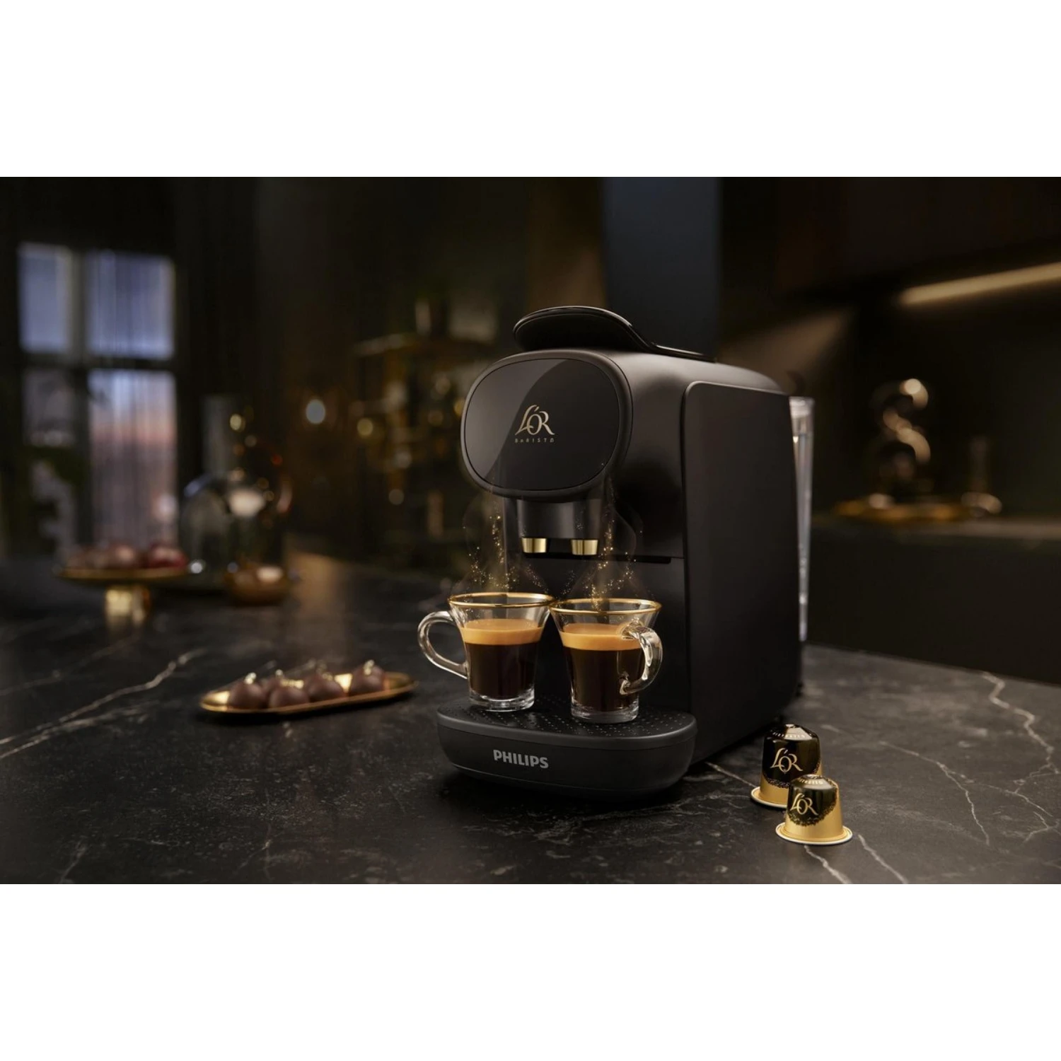 Philips Koffiecupmachine LM9012/60L'OR Barista Sublime Zwart 8 Philips Koffiecupmachine LM9012/60L'OR Barista Sublime Zwart - Afbeelding 6