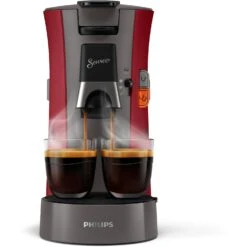 Philips Senseo Koffiepadapparaat CSA230/90 Select Rood/grijs -Keukengerei Winkel 212 2918 4 1