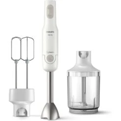 Philips Staafmixer HR2546/00 ProMix Met XL -fijnsnijder En Dubbele Klopper