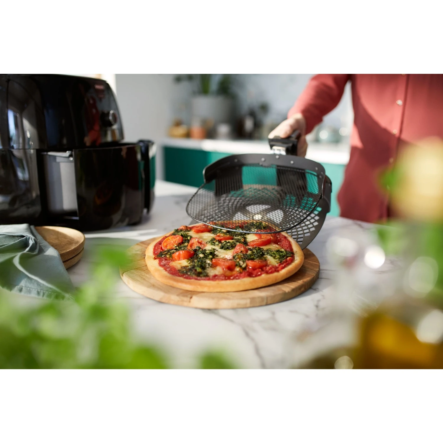 Philips Airfryer XXL Accessoire HD9953/00 Pizzabakplaat Accessoire-kit 11 Philips Airfryer XXL Accessoire HD9953/00 Pizzabakplaat Accessoire-kit - Afbeelding 9