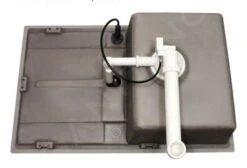 Blanco Metra 45 - Silgranit Spoelbak, 780x500 Mm, Met Draaiknopbediening, Zwart 525914 -Keukengerei Winkel 23370919d0ab4dab40e256a2