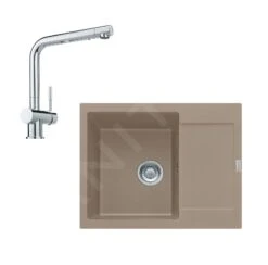 Franke Sets - Keukenset G7, Fragraniet Spoelbak MRG 611-62 En Keukenkraan Samoa, Kasjmier/chroom 114.0510.230