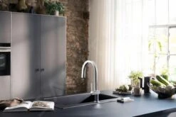 Hansgrohe Aqittura M91 - Keukenmengkraan Met Uittrekbare Uitloop, SodaSystem, SBox, Chroom 76836000 -Keukengerei Winkel 2747665a812440065f550744