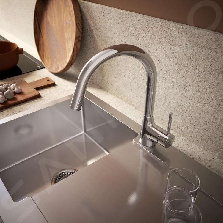 Ideal Standard Nora - Keukenkraan Met Uittrekbare Vuistdouche, Chroom B9330AA 5 Ideal Standard Nora - Keukenkraan Met Uittrekbare Vuistdouche, Chroom B9330AA - Afbeelding 3