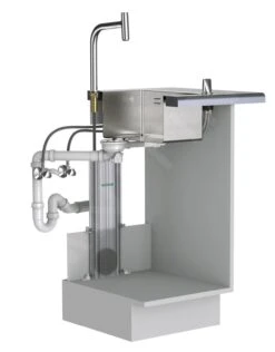 Hansgrohe M81 - Aquno Select Keukenkraan Met Uittrekbare Vuistdouche En Platte Douchestraal, SBox, RVS Look 73830800 -Keukengerei Winkel 3543852bd521ed529f0e6d75