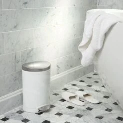 Simplehuman Afvalemmers - Afvalbak 6 L, Wit CW1835CB -Keukengerei Winkel 3e0c95000777501db0360616