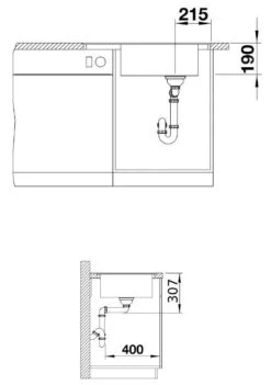 Blanco Elon XL 6 - Silgranit Spoelbak, 770x490 Mm, Met Draaiknopbediening En Accessoires, Zwart 525884 -Keukengerei Winkel 3fb312a87039408ca149bbc9