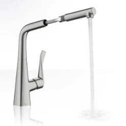 Hansgrohe M71 - Keukenkraan M7114-H320 Met Uittrekbare Handdouche, SBOX, RVS Look 73812800 -Keukengerei Winkel 46505c6c81a6a14a26f9a952