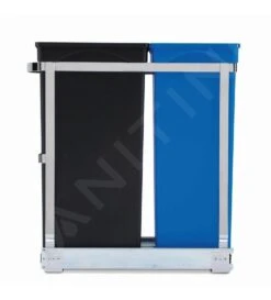 Simplehuman Afvalemmers - Uitschuifbare Recyclebak Voor Onder Het Aanrecht 20/15 L CW1016 -Keukengerei Winkel 4ae2ca03830980c46c86c53e