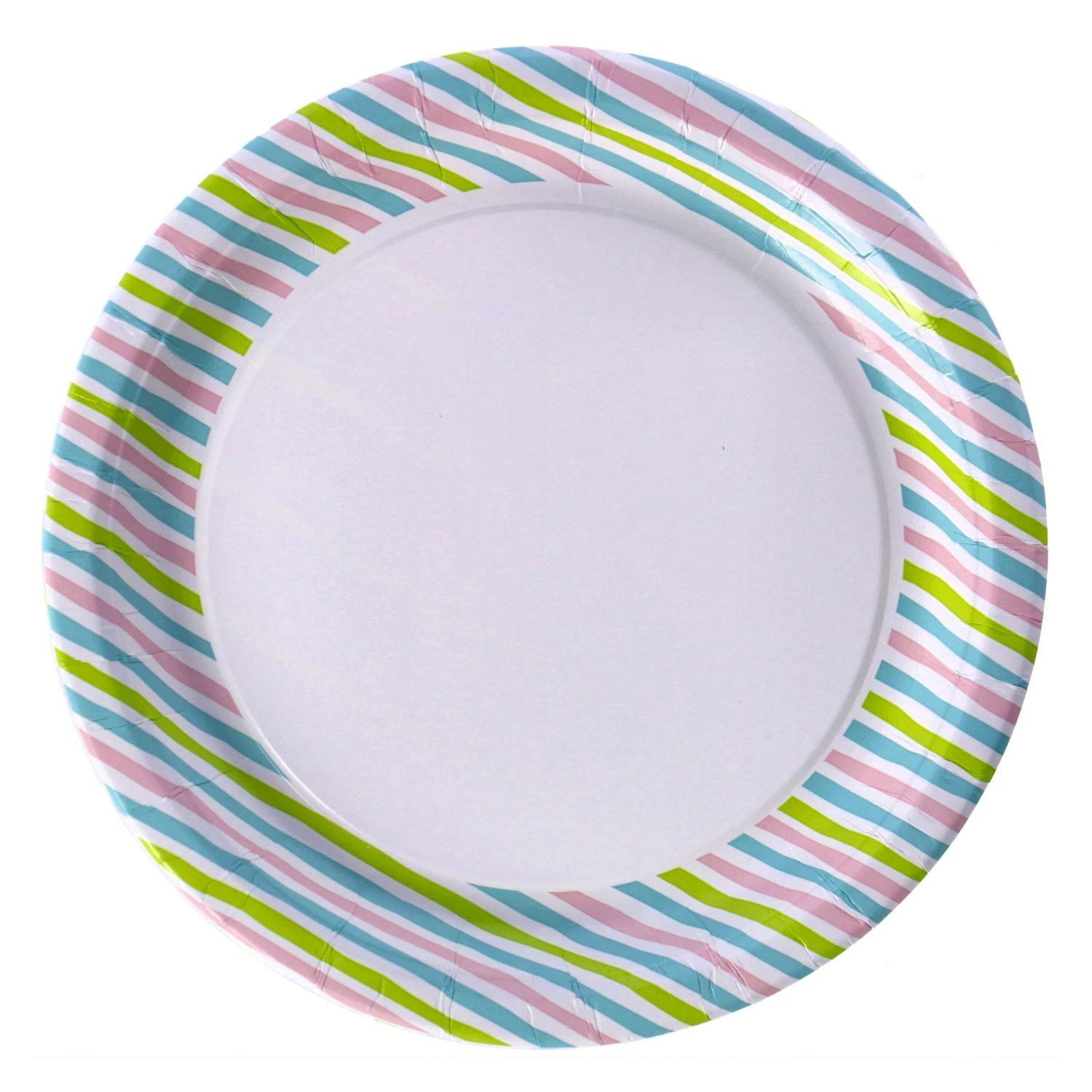 Borden Stripes Multi 22 Cm 10 Stuks 5 Borden Stripes Multi 22 Cm 10 Stuks - Afbeelding 3