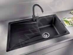 Blanco Sona 5 - Silgranit Spoelbak, 860x500 Mm, Antraciet 519671 -Keukengerei Winkel 5f74b0faa1183228b09e63e9