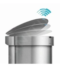 Simplehuman Afvalemmers - Afvalbak Met Sensor, 45 L, Gebrosteld Rvs ST2009 -Keukengerei Winkel 5fb97fc9f62967b5be7cbfff