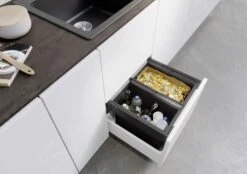 Blanco Flexon II - Inbouw Afvalemmer, Met Scheidingswand, Inhoud 38 L 526639 -Keukengerei Winkel 61d0bf889692124429a5fb04