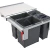 Franke Sorters - Garbo 60-3 Inbouw Afvalemmer 121.0200.680 -Keukengerei Winkel 71fa9069061edc6e6bc95808