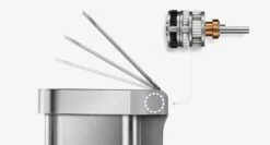 Simplehuman Afvalemmers - Afvalemmer Met Spraak- En Bewegingssensor En Twee Compartimenten, 58 L, Gebrosteld Rvs ST2036 -Keukengerei Winkel 76179b2c6d3ea8c8a3dbb71f