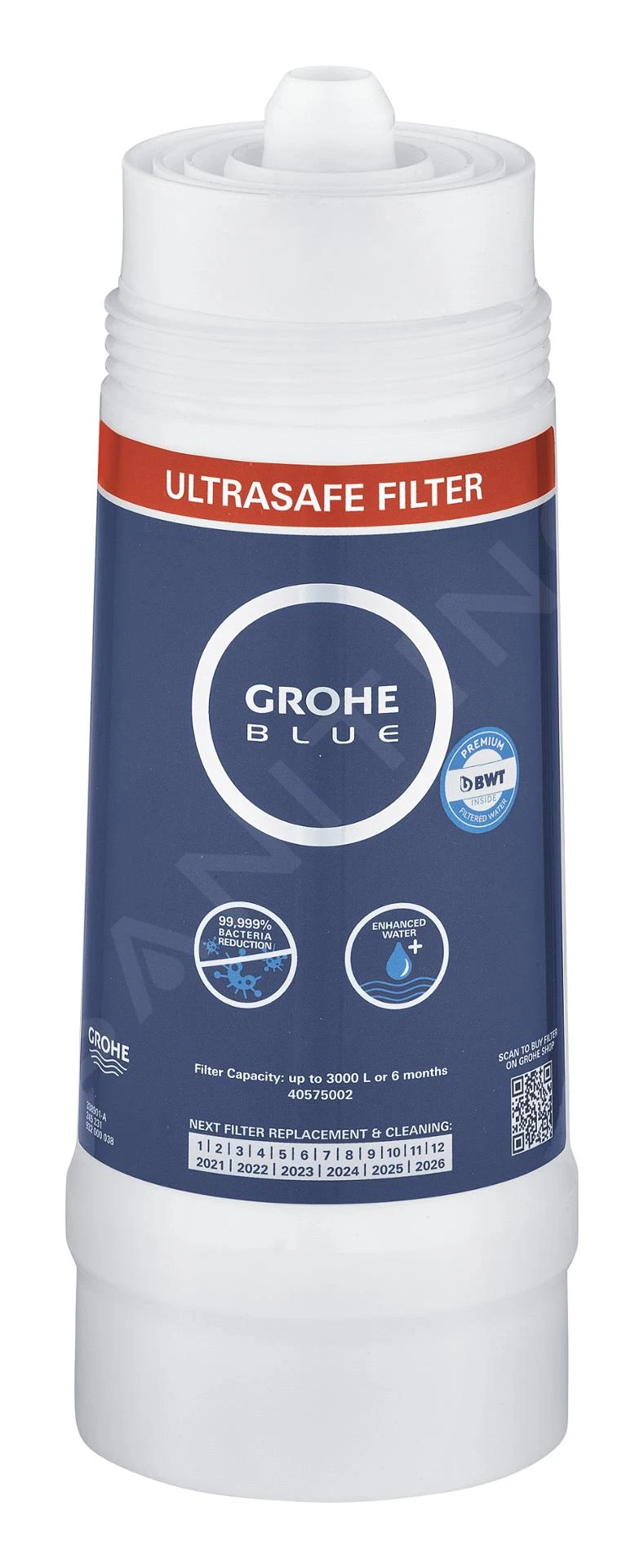 Grohe Reserveonderdelen - Filter 3000 L 40575002 3 Grohe Reserveonderdelen - Filter 3000 L 40575002