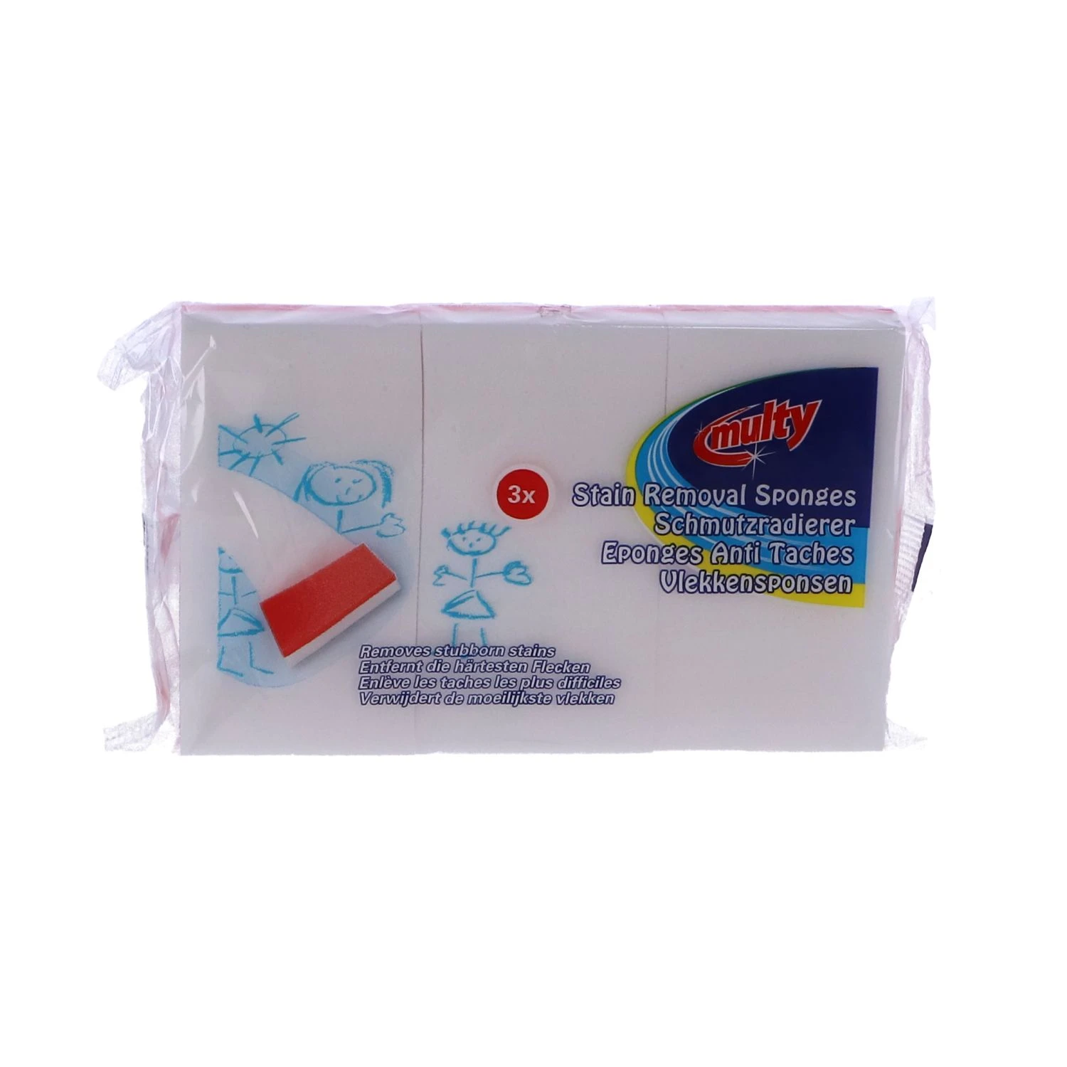Multy Vlekken (wonder) Sponsen 3 Stuks 3 Multy Vlekken (wonder) Sponsen 3 Stuks