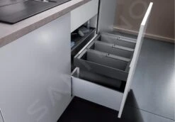 Blanco Flexon II - Afvalsorteersysteem, Met Scheidingswand, Inhoud 45 L 521472 -Keukengerei Winkel 7cfe14e2b28102f6664e5972