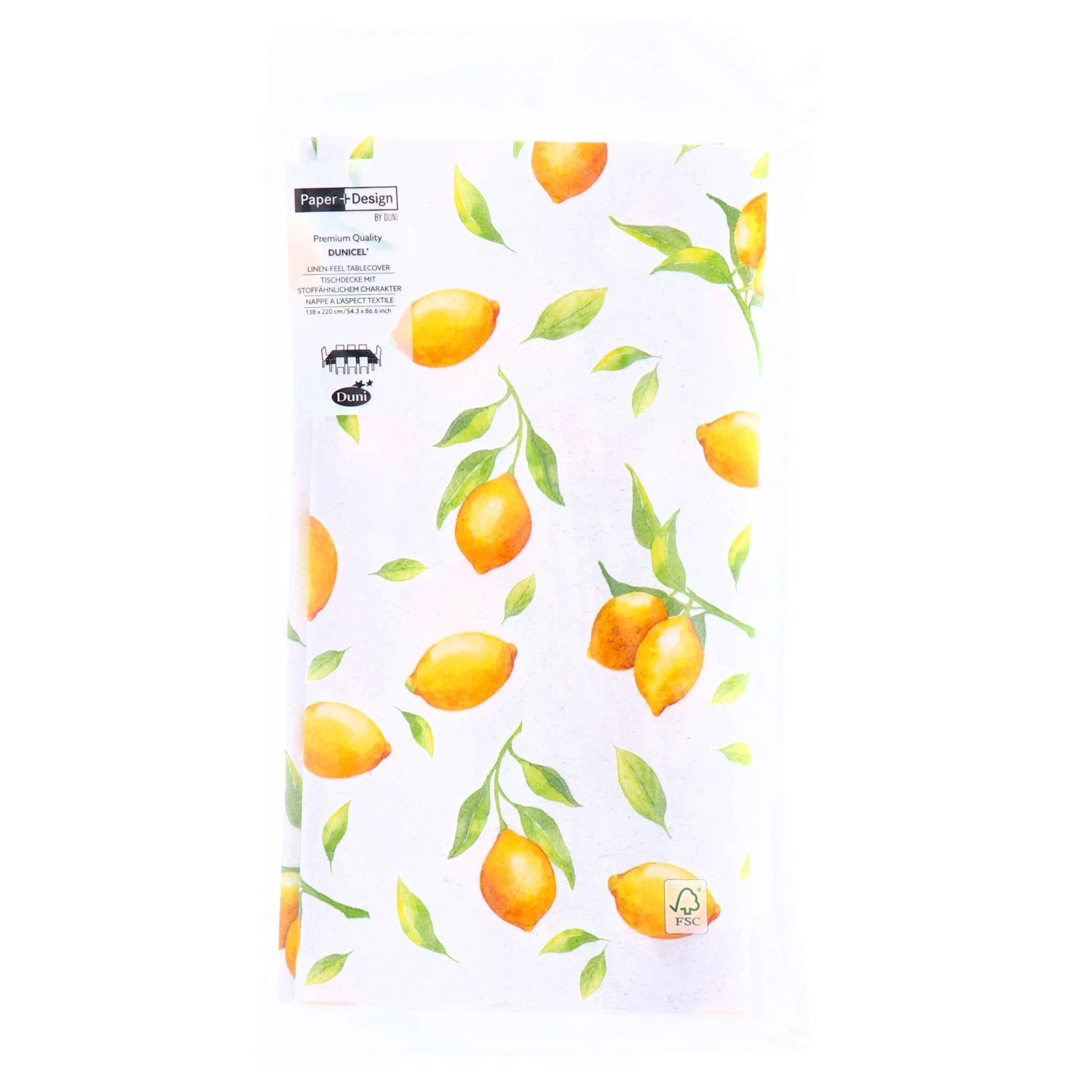 Tafellaken Citrus 138x220 Cm 4 Tafellaken Citrus 138x220 Cm - Afbeelding 2