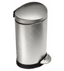 Simplehuman Afvalemmers - Afvalbak 6 L, Gebrosteld Rvs CW1834CB -Keukengerei Winkel 81c89f83823ad42f485f3e99