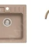 Alveus Sets - Set Spoelbak Niagara 20 En Keukenkraan Tonia, Beige SETA102 -Keukengerei Winkel 961b4074884d0951135ecbbc