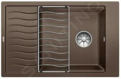 Blanco Elon XL 6 - Silgranit Spoelbak, 780x500 Mm, Coffee 524853