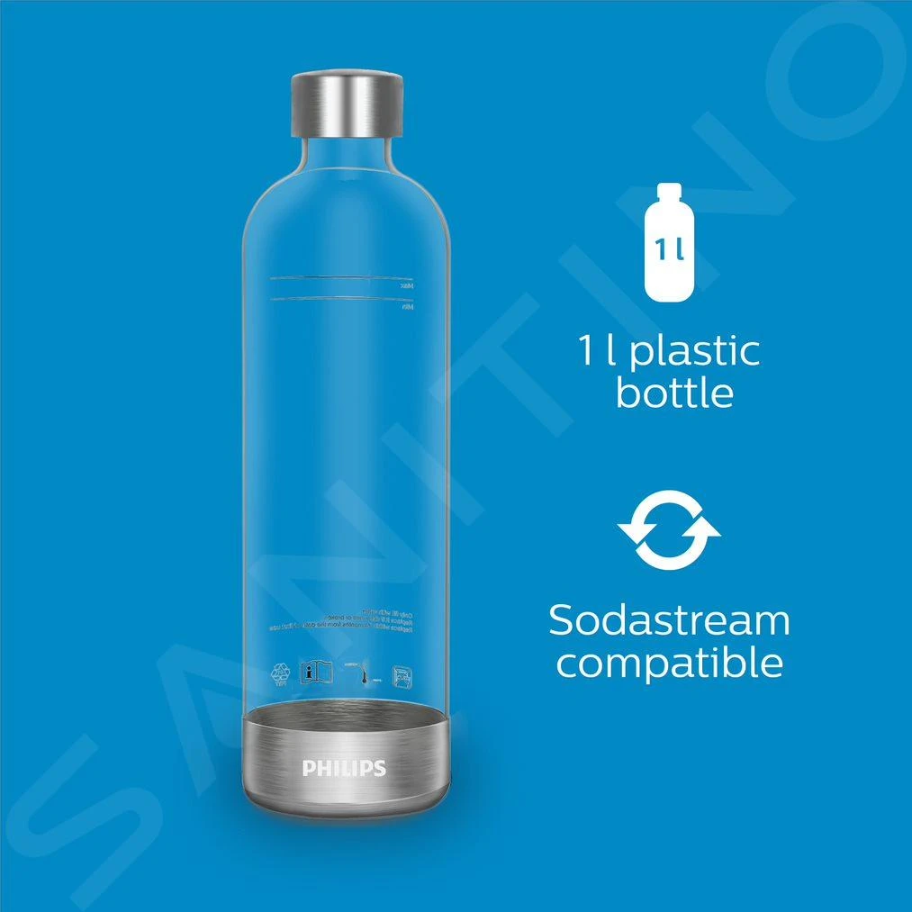 Philips GoZero - Sodamaker Viva Met Toebehoren, Wit ADD4902WH/10 8 Philips GoZero - Sodamaker Viva Met Toebehoren, Wit ADD4902WH/10 - Afbeelding 6