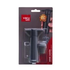 Vacu Vin Pop Zwart Met Dop