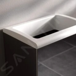 Keuco Collection Moll - Open Afvalemmer, Wandbevestiging, Antraciet/chroom 12788010001 -Keukengerei Winkel 9f1895573f9acac0a729e2ed