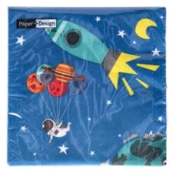 Servetten Space 33x33 Cm