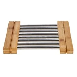 Onderzetter RVS Met Bamboe 21,5 X 22 Cm 15 Onderzetter RVS Met Bamboe 21,5 X 22 Cm -Keukengerei Winkel c529bc830a459ef5dfa6194fb01062b1