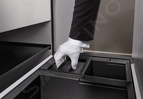 Blanco Flexon II - Afvalsorteersysteem, Met Scheidingswand, Inhoud 42 L 521474 6 Blanco Flexon II - Afvalsorteersysteem, Met Scheidingswand, Inhoud 42 L 521474 - Afbeelding 4