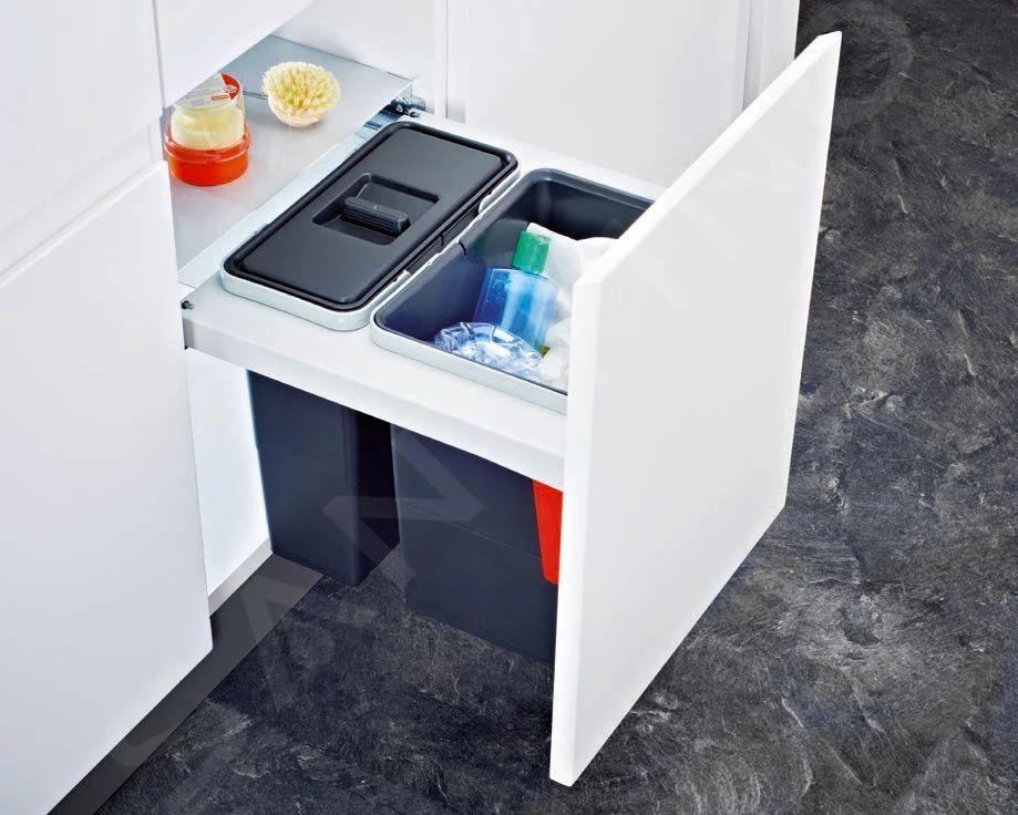 Franke Sorters - Garbo 45-2 Inbouw Afvalemmer 121.0200.692 5 Franke Sorters - Garbo 45-2 Inbouw Afvalemmer 121.0200.692 - Afbeelding 3